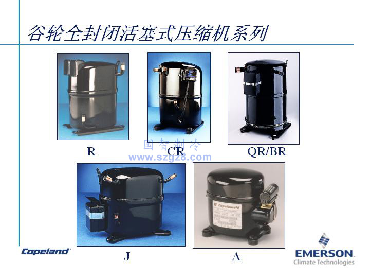 美国谷轮全封闭活塞式制冷压缩机